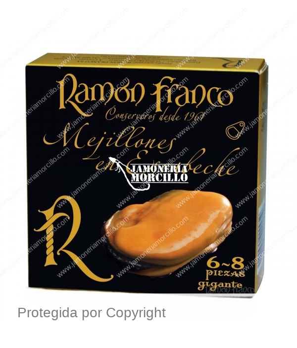 Mejillones En Escabeche 6/8 “Ramón Franco”
