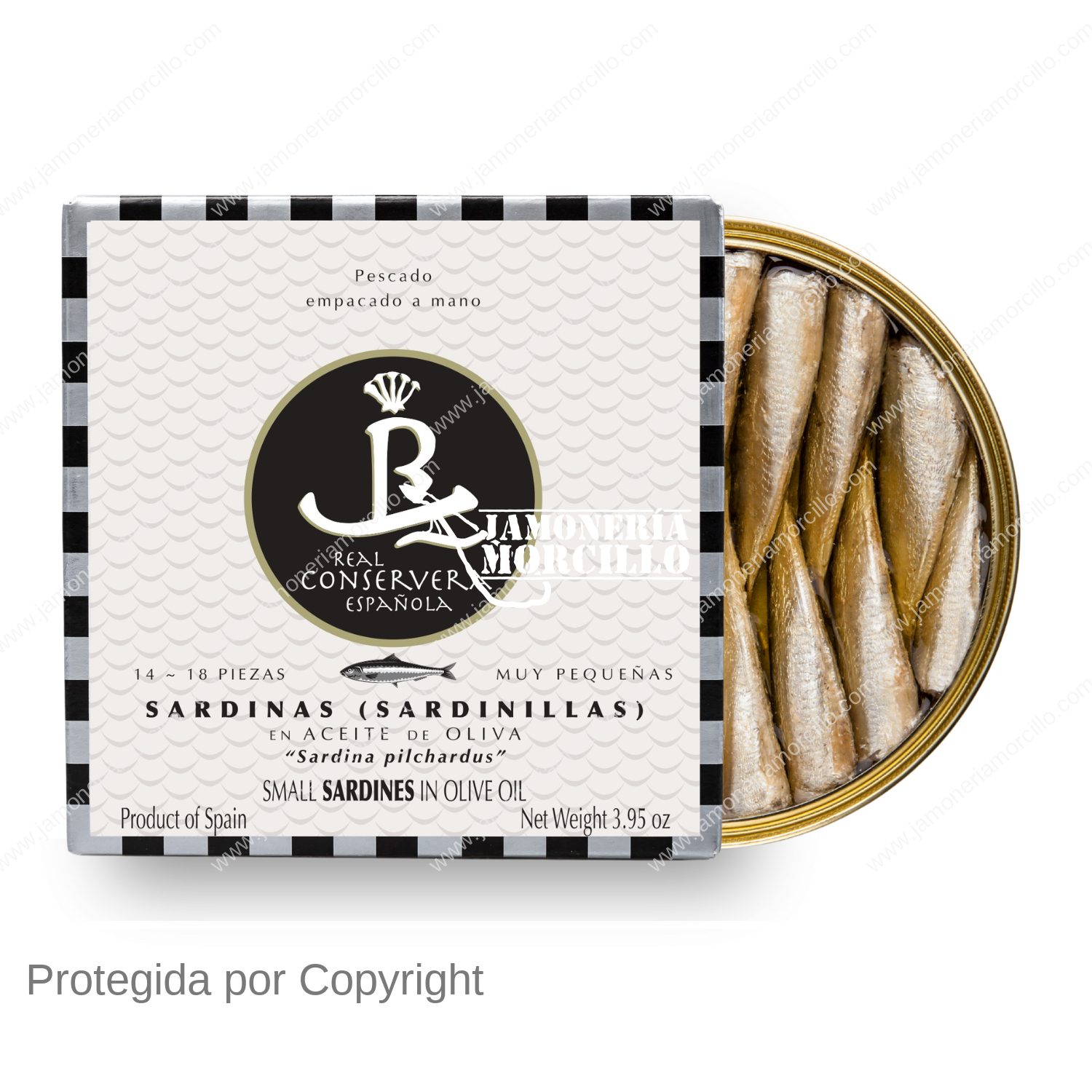 Sardinillas En Aceite De Oliva 14/18 RO  “REAL CONSERVERA ESPAÑOLA”